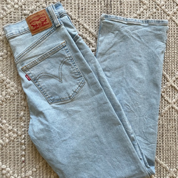 Levi High Rise Ribcage Straight Jeans - Picture 4 of 4